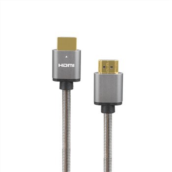 Roestvrijstalen HDMI-naar-HDMI 8K-kabel